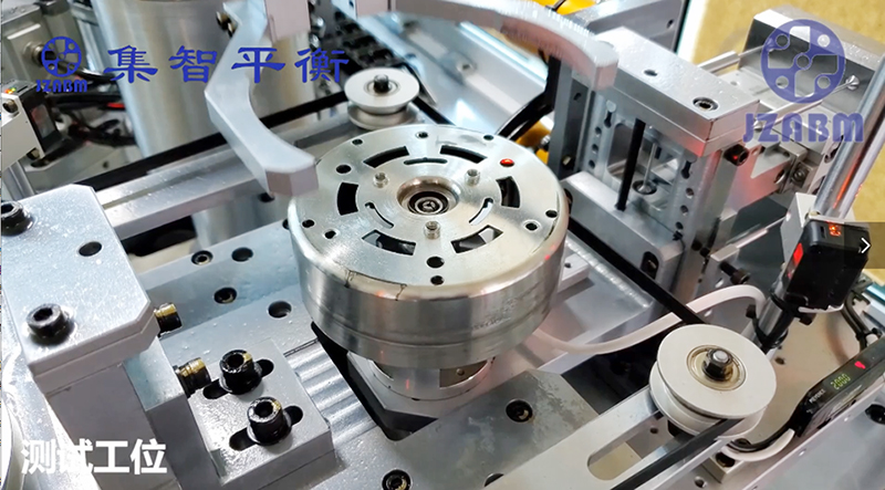 兩工位外轉(zhuǎn)子平衡機(jī)，可兼容無軸外轉(zhuǎn)子的平衡校正